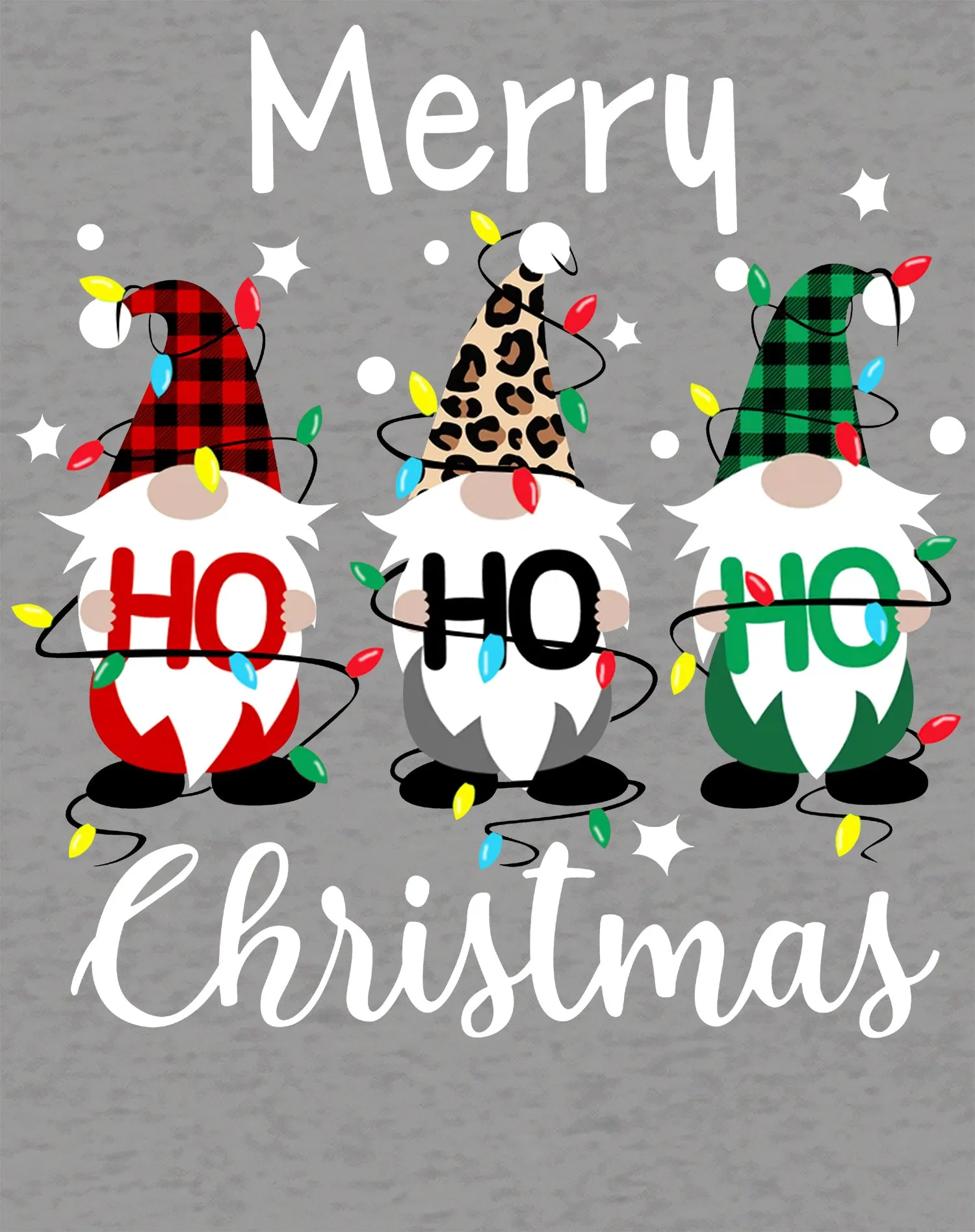 Christmas Elfs Meme Merry Ho Ho Ho Funny Cute Xmas Family Men's T-Shirt