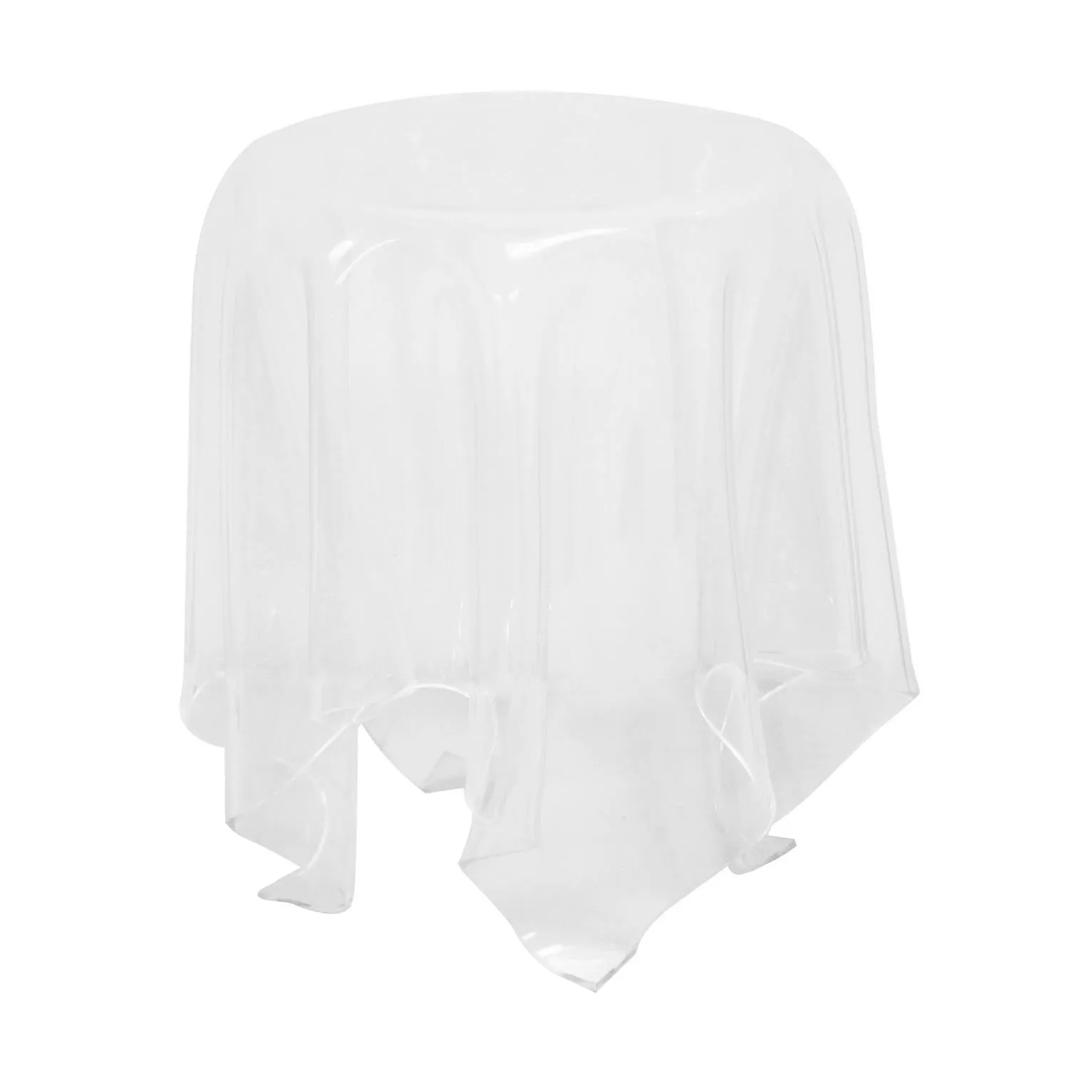Clear Acrylic Blair Tablecloth Table