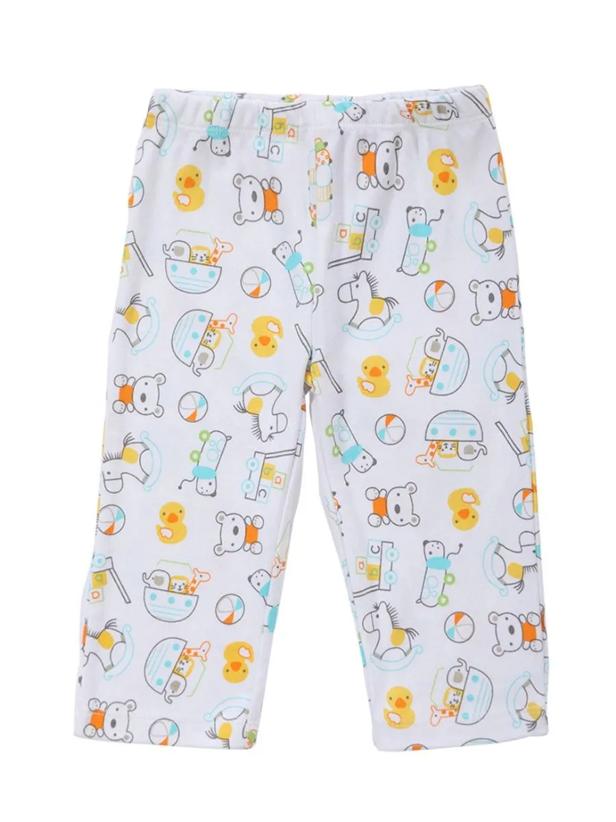 Cotton Made 6 Piece Newborn Onesie with Pants