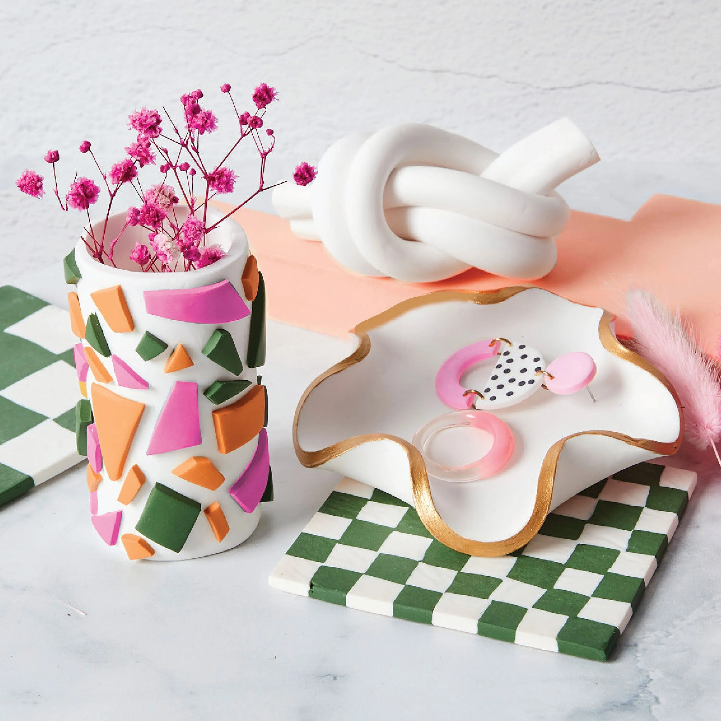 Craft Maker Polymer Clay Home DÃ©cor Kit