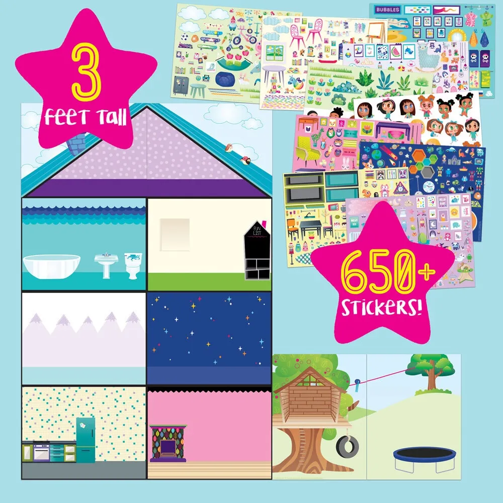 Crafttastic Wall Sticker Playhouse