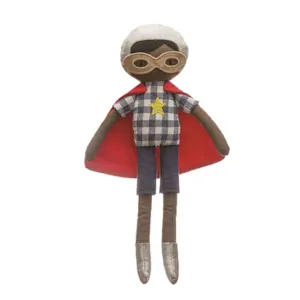 Creative Co-Op Cotton Super Hero Doll - Assorted Styles