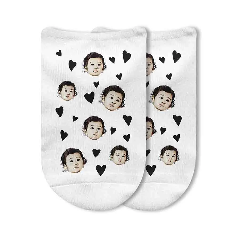 Custom Face Photo Socks, Pet Photo Socks for Him and Her