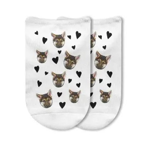 Custom Face Photo Socks, Pet Photo Socks for Him and Her
