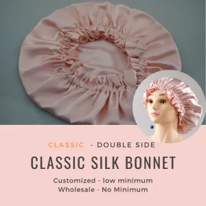 Custom Wholesale Silk Bonnet Double Side - Classic