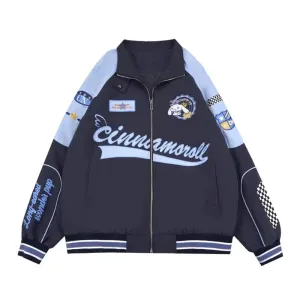 Cute Cartoon Embroidery Jacket