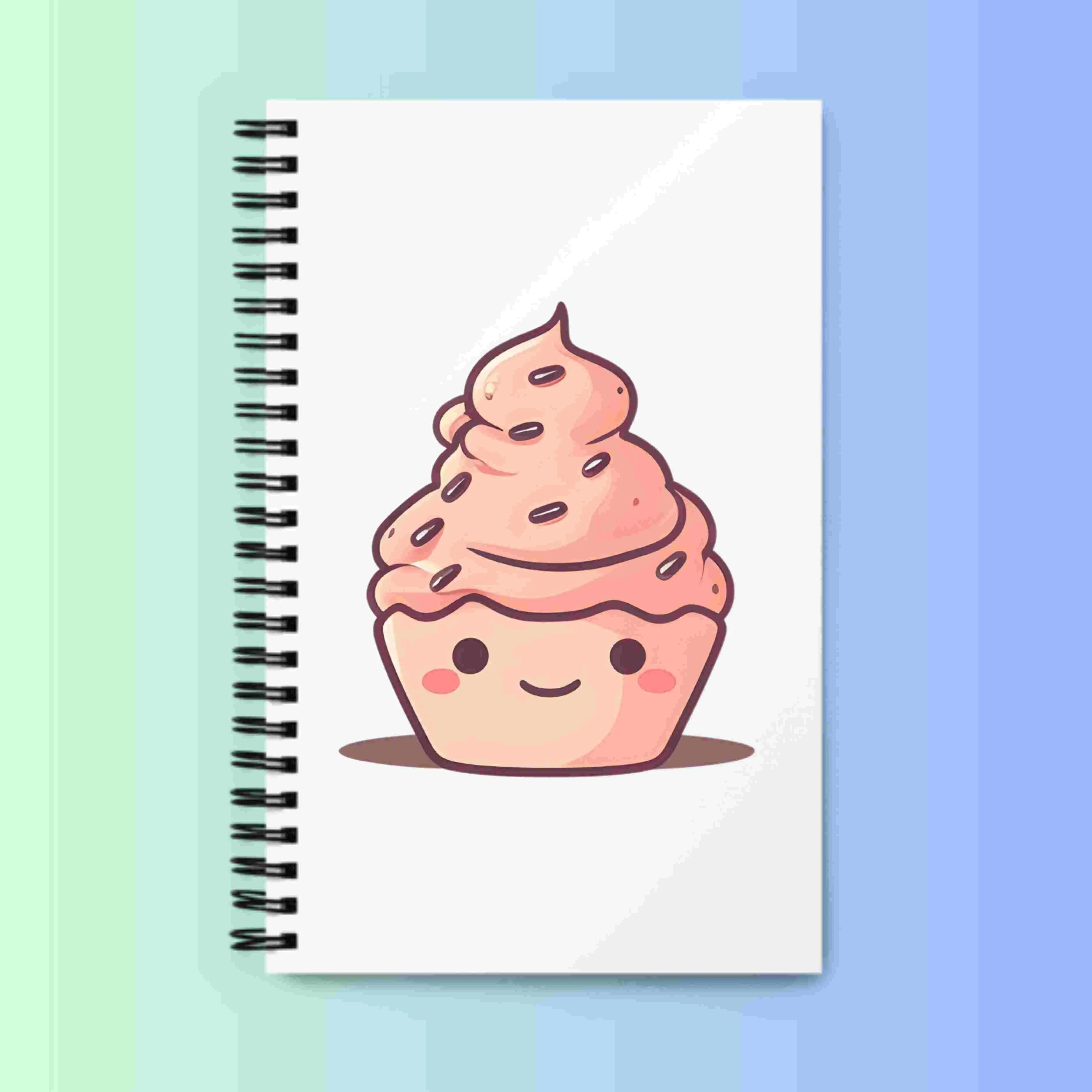 Cute Desserts Cartoon Characters - Digital Art SETCD002