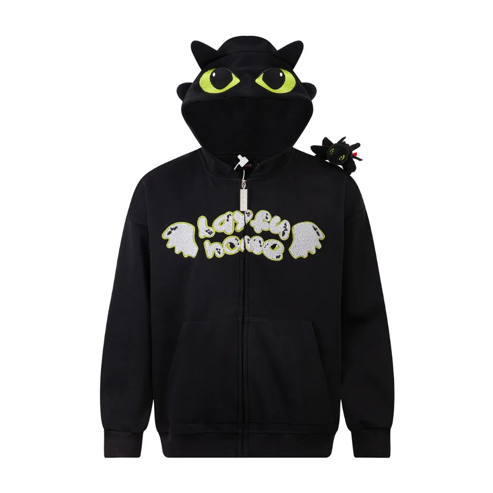 Cute Ghost Detachable Doll Hoodie