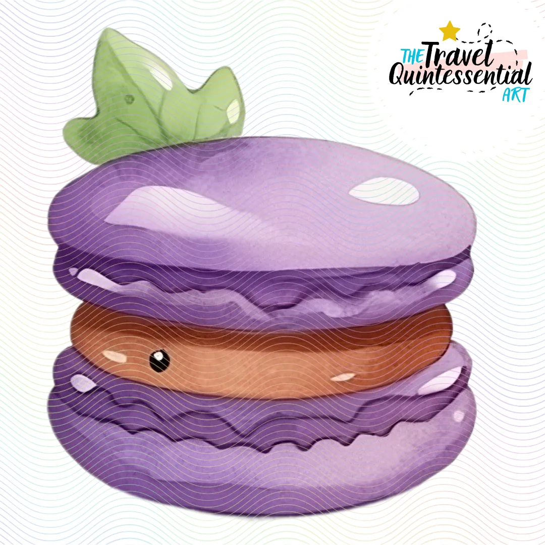 Cute Macarons Digital Art SETMA001