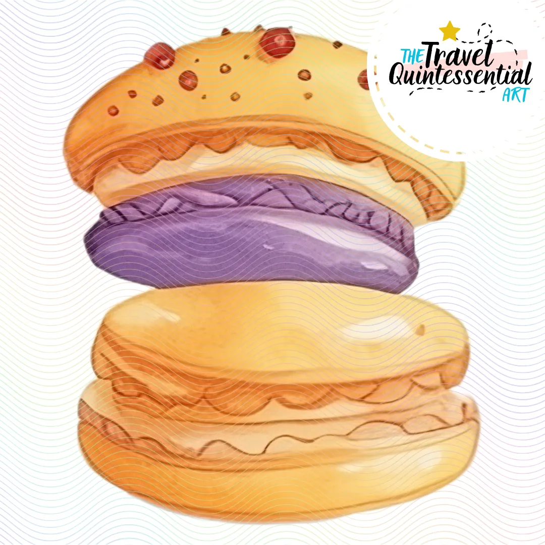 Cute Macarons Digital Art SETMA001