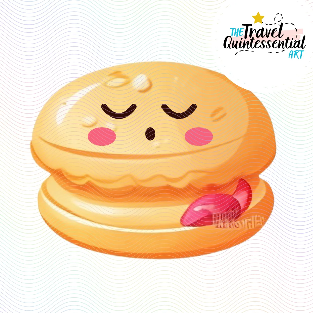Cute Macarons Digital Art SETMA002