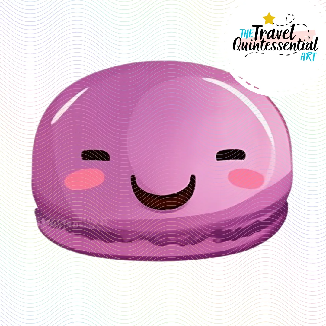 Cute Macarons Digital Art SETMA002