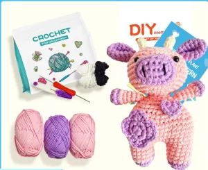 Dasonwin | Crochet Kit for Cow Doll
