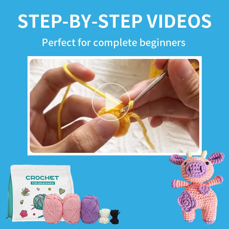 Dasonwin | Crochet Kit for Cow Doll