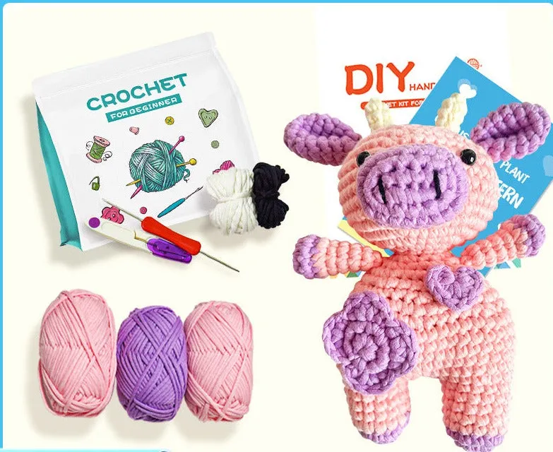 Dasonwin | Crochet Kit for Cow Doll
