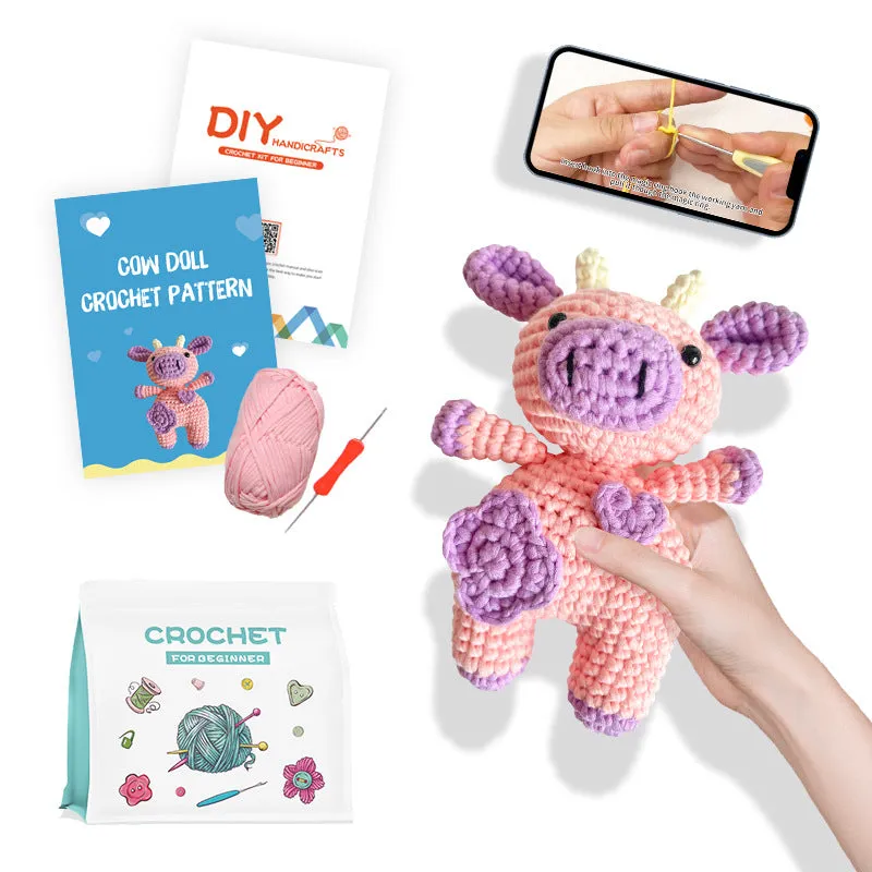 Dasonwin | Crochet Kit for Cow Doll