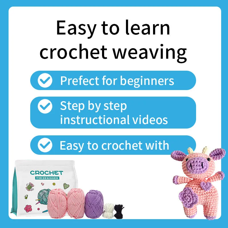 Dasonwin | Crochet Kit for Cow Doll
