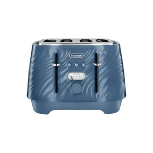 Delonghi Ballerina Seta 4 Slice Toaster Silk Blue CTDS4003.BL