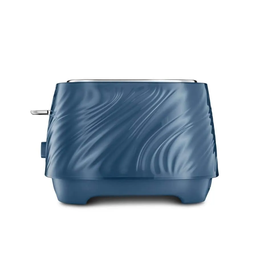 Delonghi Ballerina Seta 4 Slice Toaster Silk Blue CTDS4003.BL