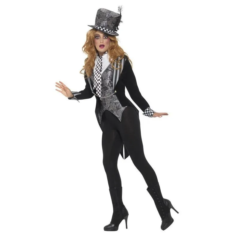 Deluxe Dark Miss Hatter Costume