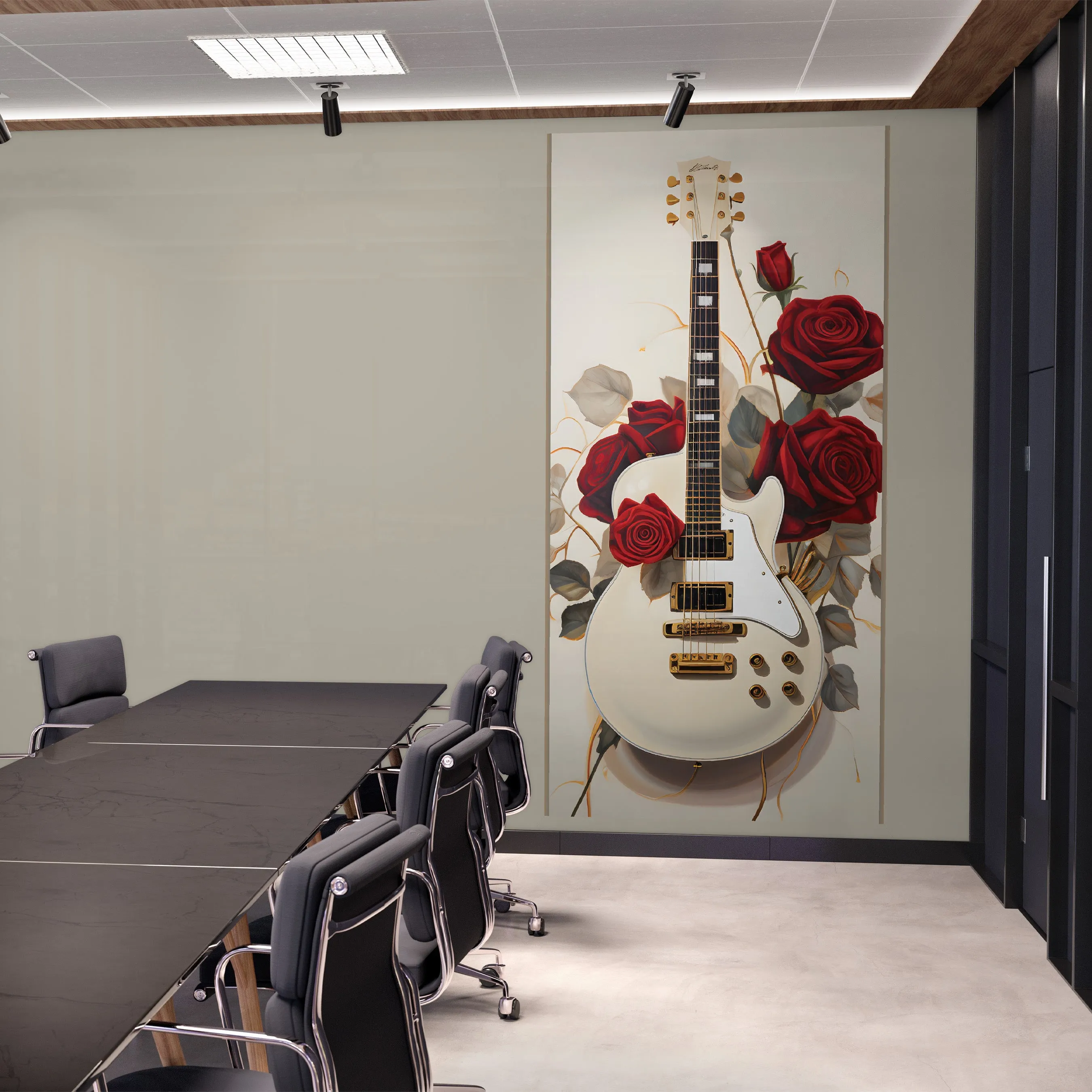 Deluxe Guitar Acrylic Wall Panels Home Decor Wall Panels 2440mmm x 1220mm