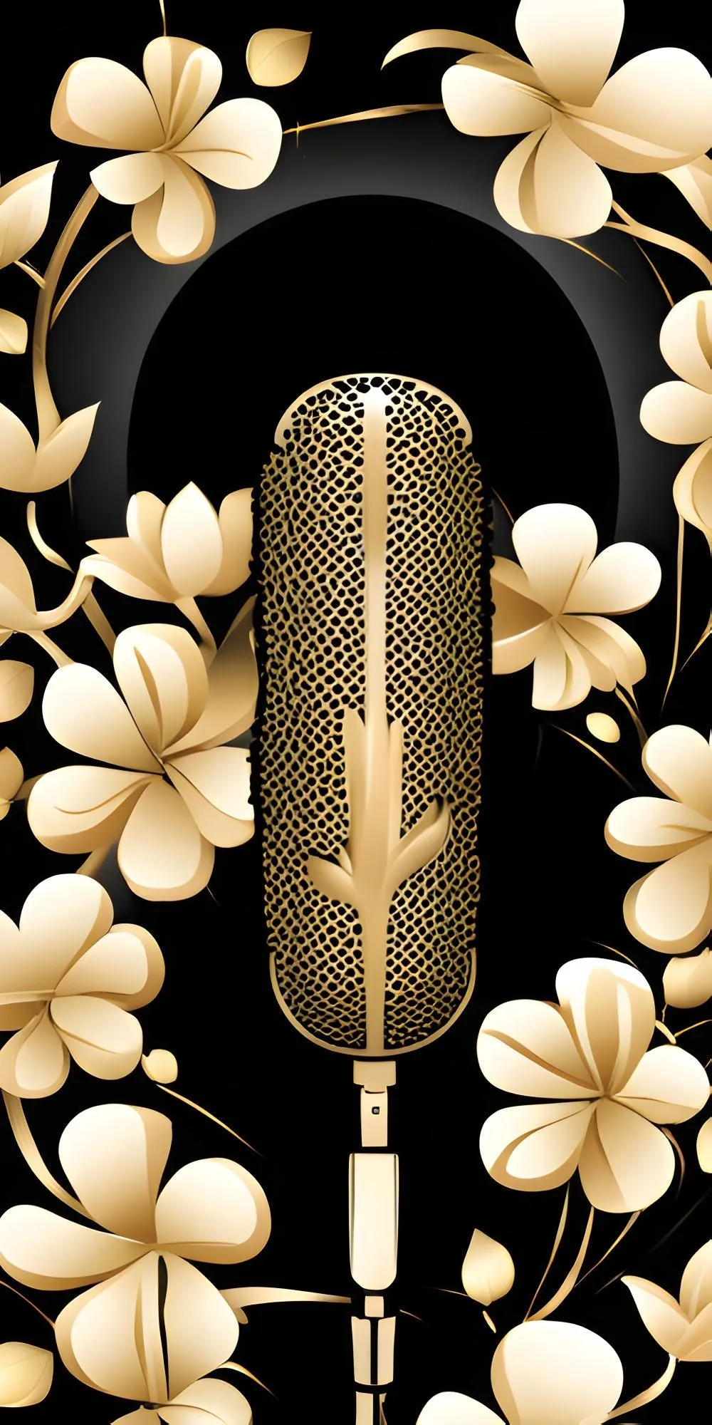 Deluxe Microphone Acrylic Wall Panels Home Decor Wall Panels 2440mmm x 1220mm