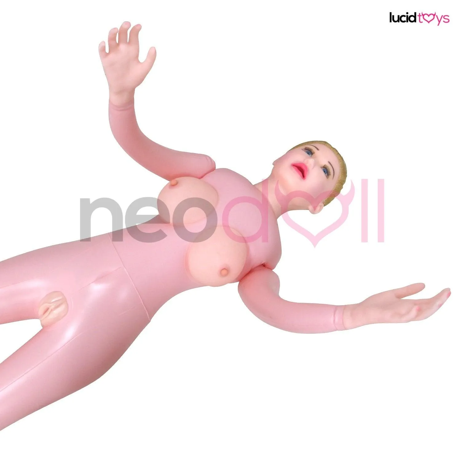 Dioshi - Inflatable Doll With Water Injectable Breasts - 155cm - Skin Color
