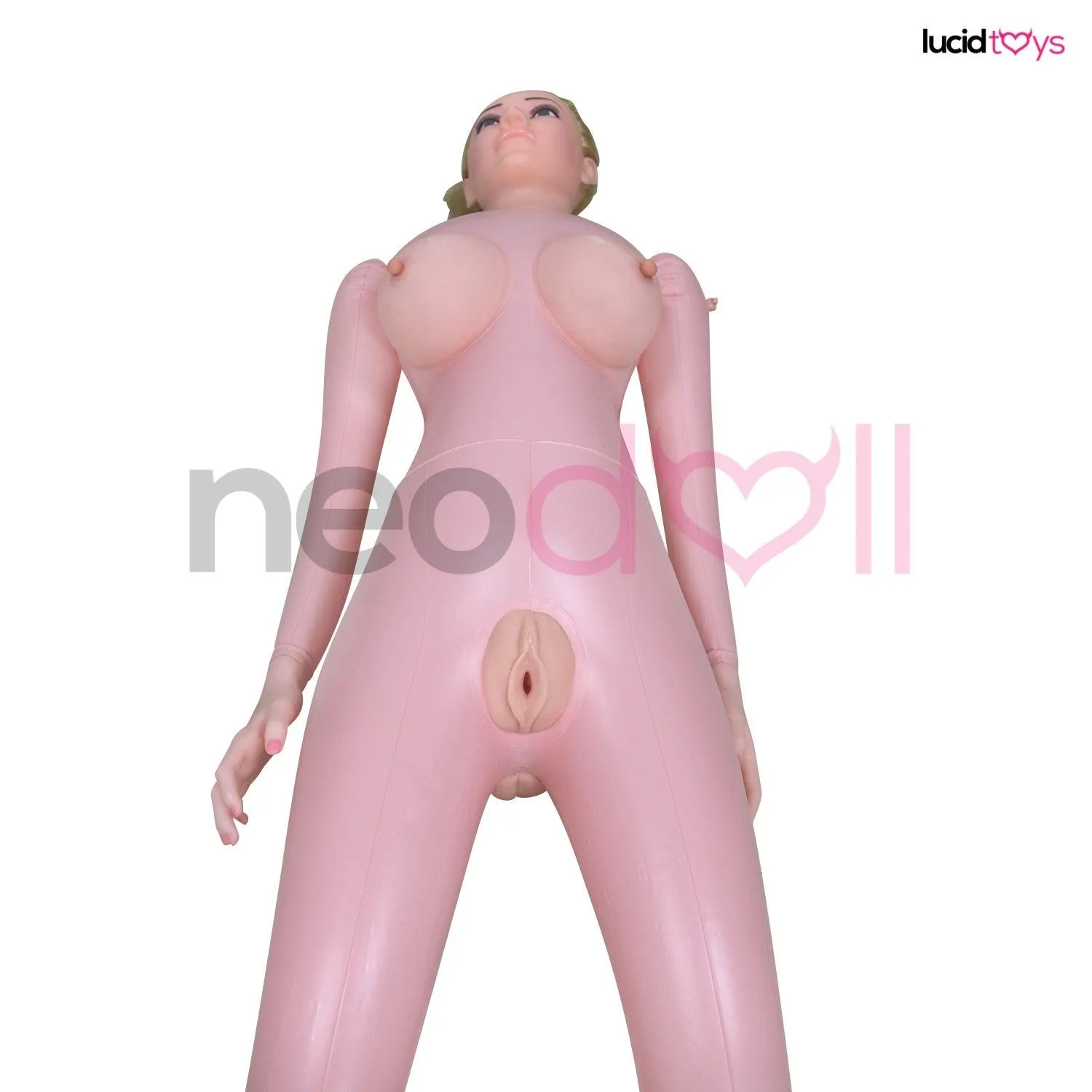 Dioshi - Inflatable Doll With Water Injectable Breasts - 155cm - Skin Color