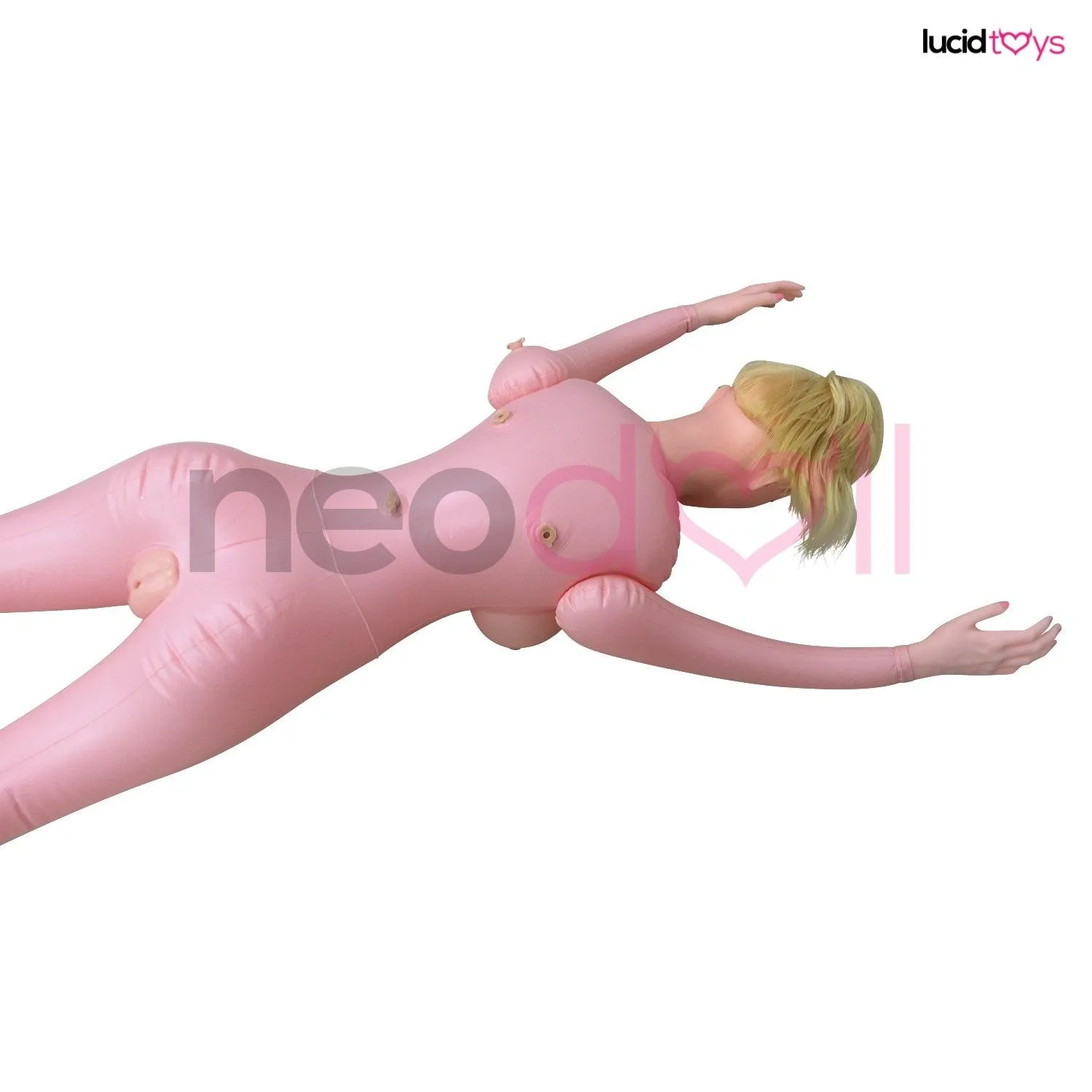 Dioshi - Inflatable Doll With Water Injectable Breasts - 155cm - Skin Color