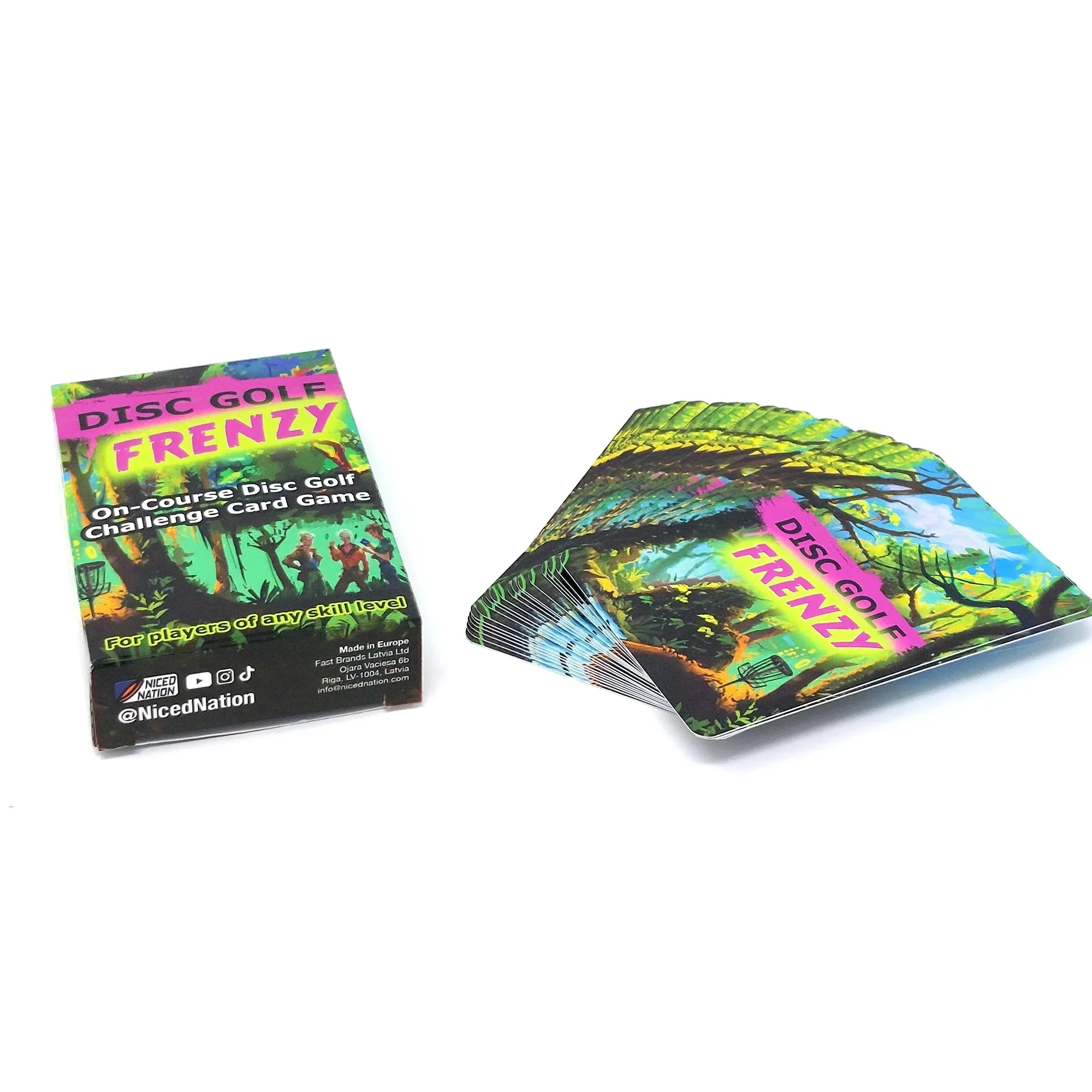 Disc Golf Frenzy - Card Game