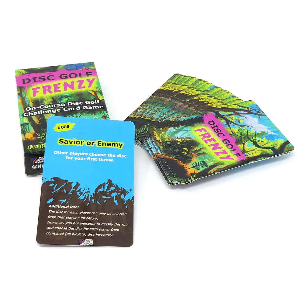 Disc Golf Frenzy - Card Game