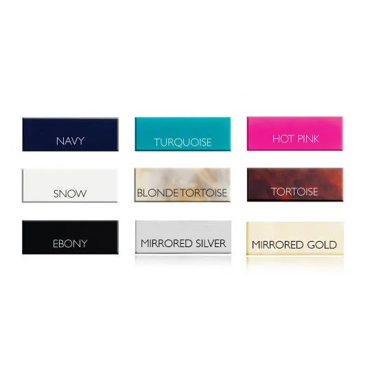 DISCONTINUED - Calypso Modern Script Bar Necklace (WS)