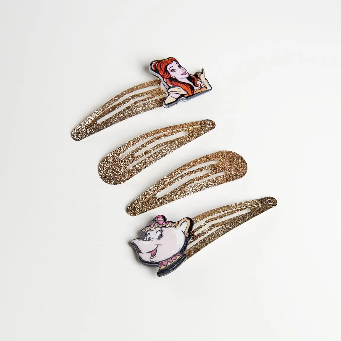 Disney Princess 3D Hair Clips - 4 Styles Available