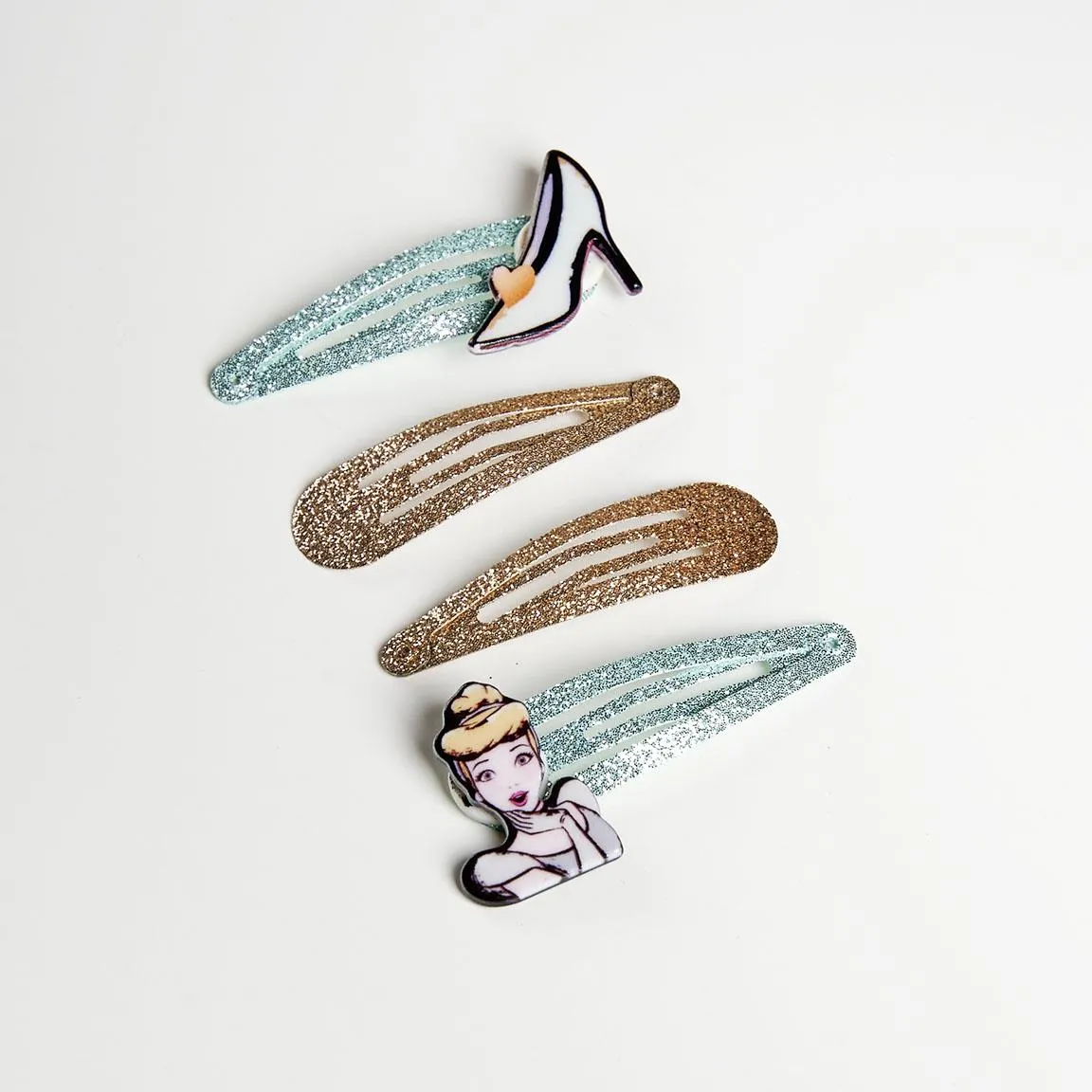 Disney Princess 3D Hair Clips - 4 Styles Available