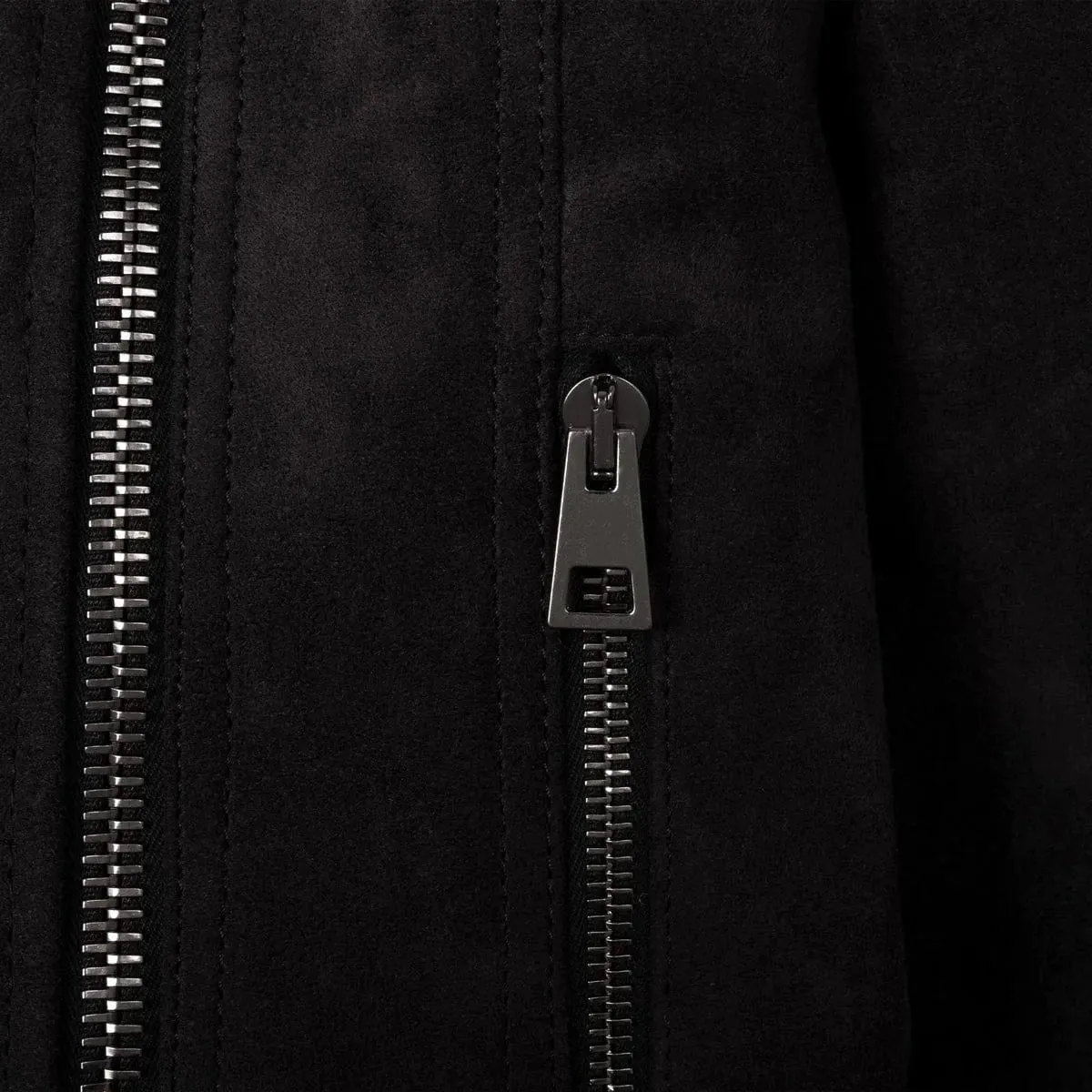 Diva Vegan Suede Jacket | Black
