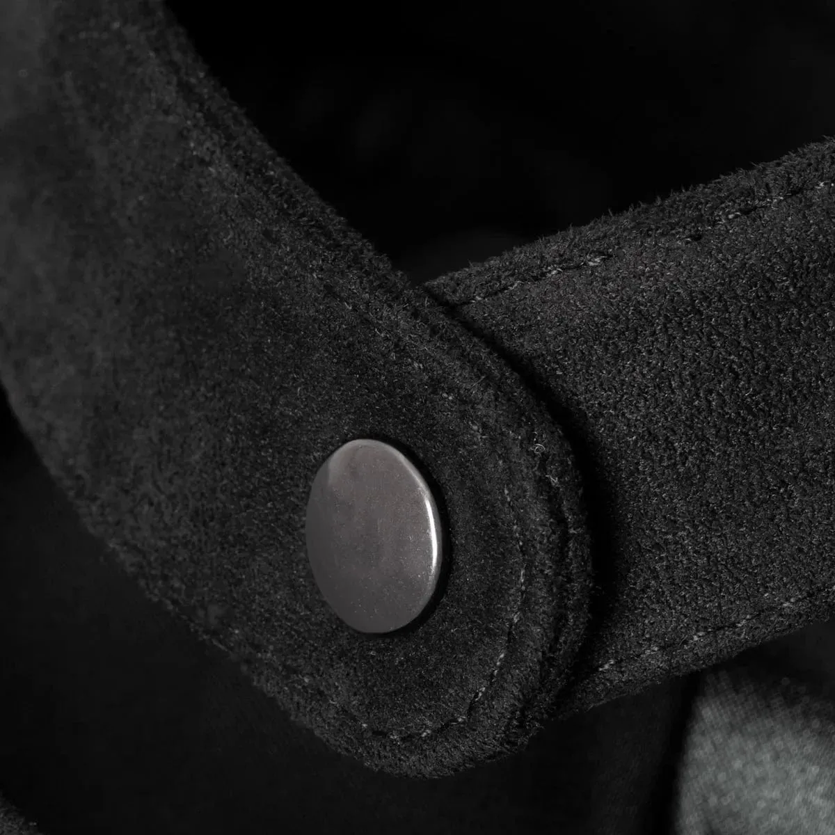 Diva Vegan Suede Jacket | Black