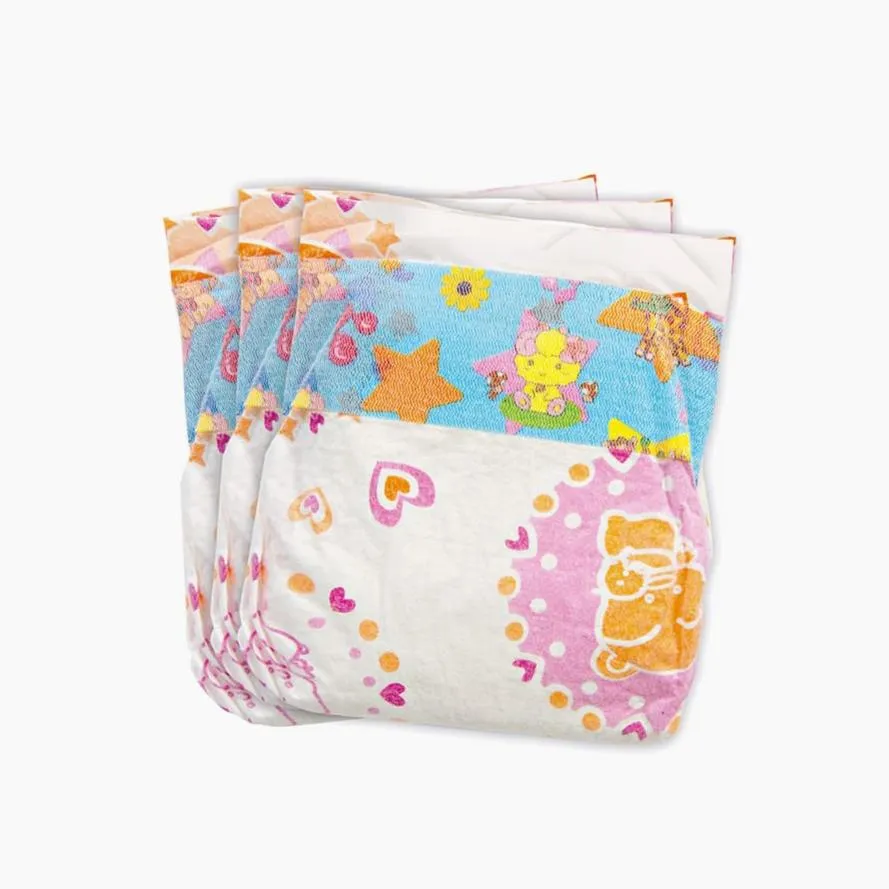 Doll Diapers - Set of 3