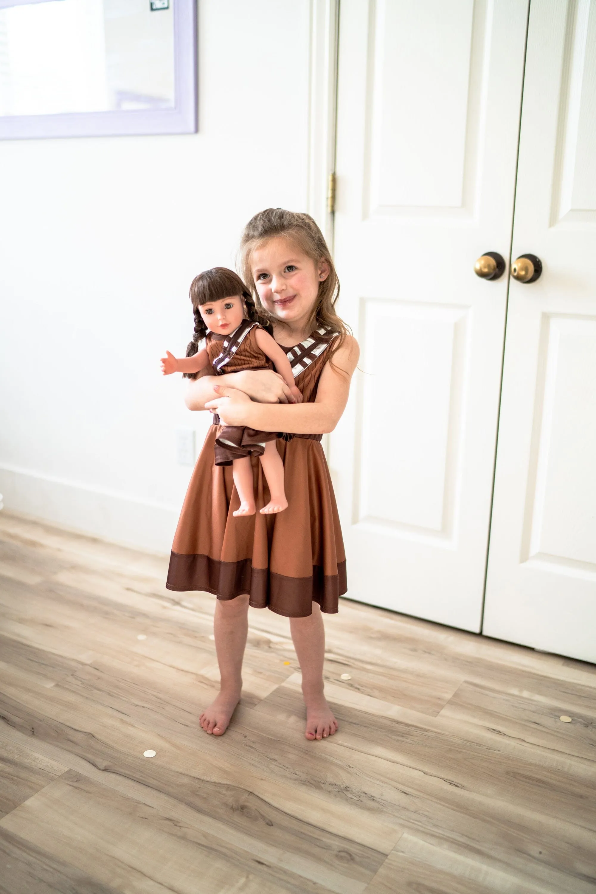 Doll Dress Galactic Fuzzball Twirl