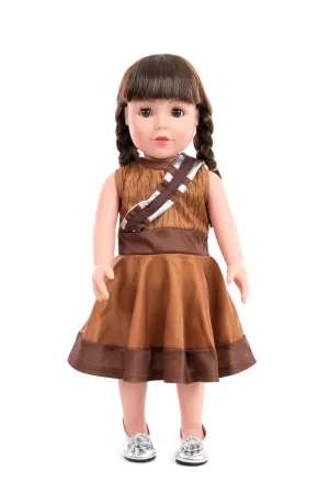 Doll Dress Galactic Fuzzball Twirl
