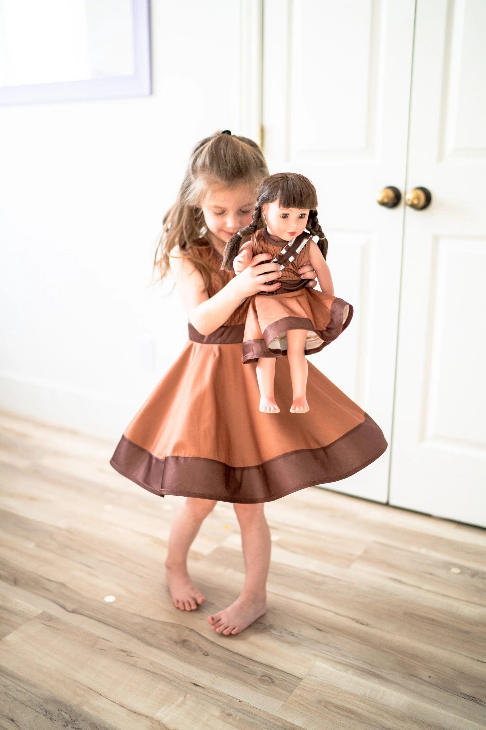 Doll Dress Galactic Fuzzball Twirl