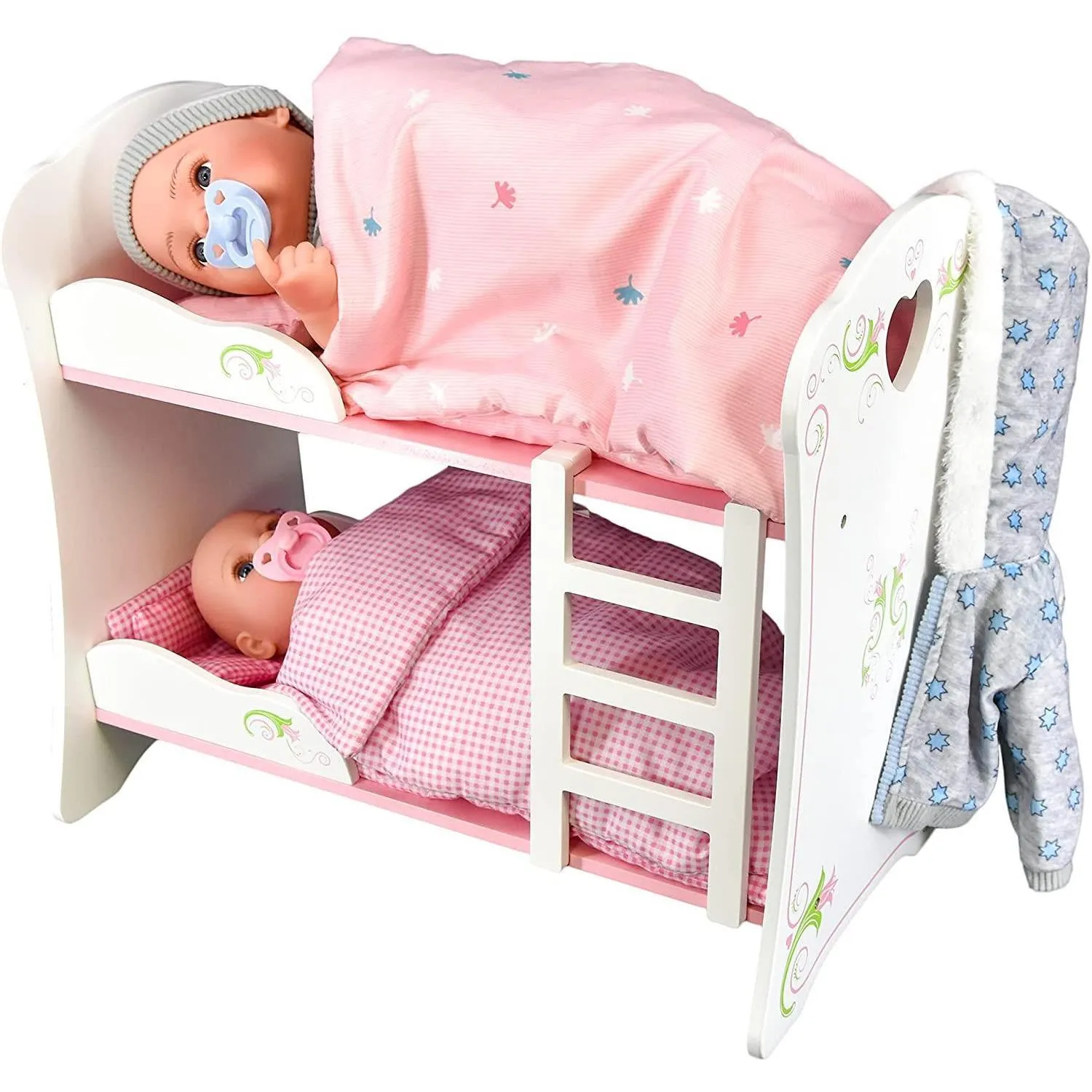 Dolls Wooden Bunk Bed
