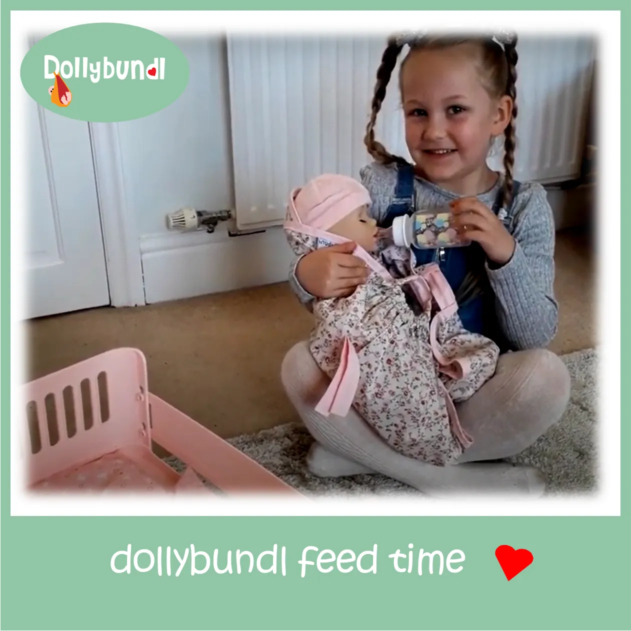 Dollybundl - The Toy Dollybundl for Dollies and Teddys     * SORRY BUT THIS PRODUCT IS ONLY AVAILABLE IN THE UK AND OUT OF STOCK IN THE USA
