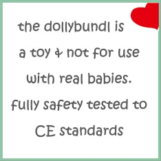Dollybundl - The Toy Dollybundl for Dollies and Teddys     * SORRY BUT THIS PRODUCT IS ONLY AVAILABLE IN THE UK AND OUT OF STOCK IN THE USA