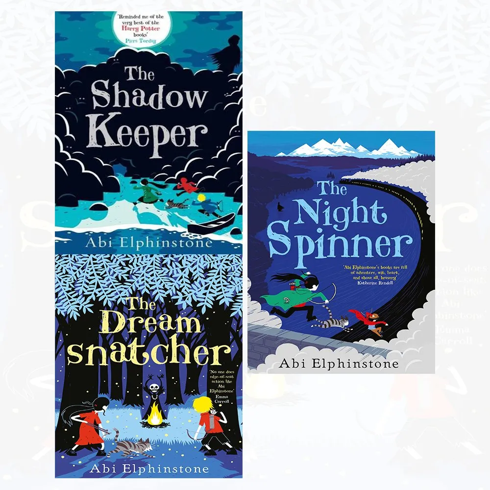 Dreamsnatcher, Shadow Keeper, Night Spinner 3 Books Collection Set