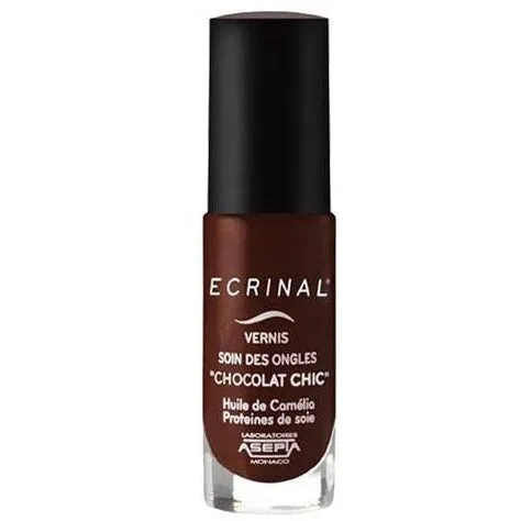 ECRINAL Gentle Nail Colour - Chocolate Brown 6ml