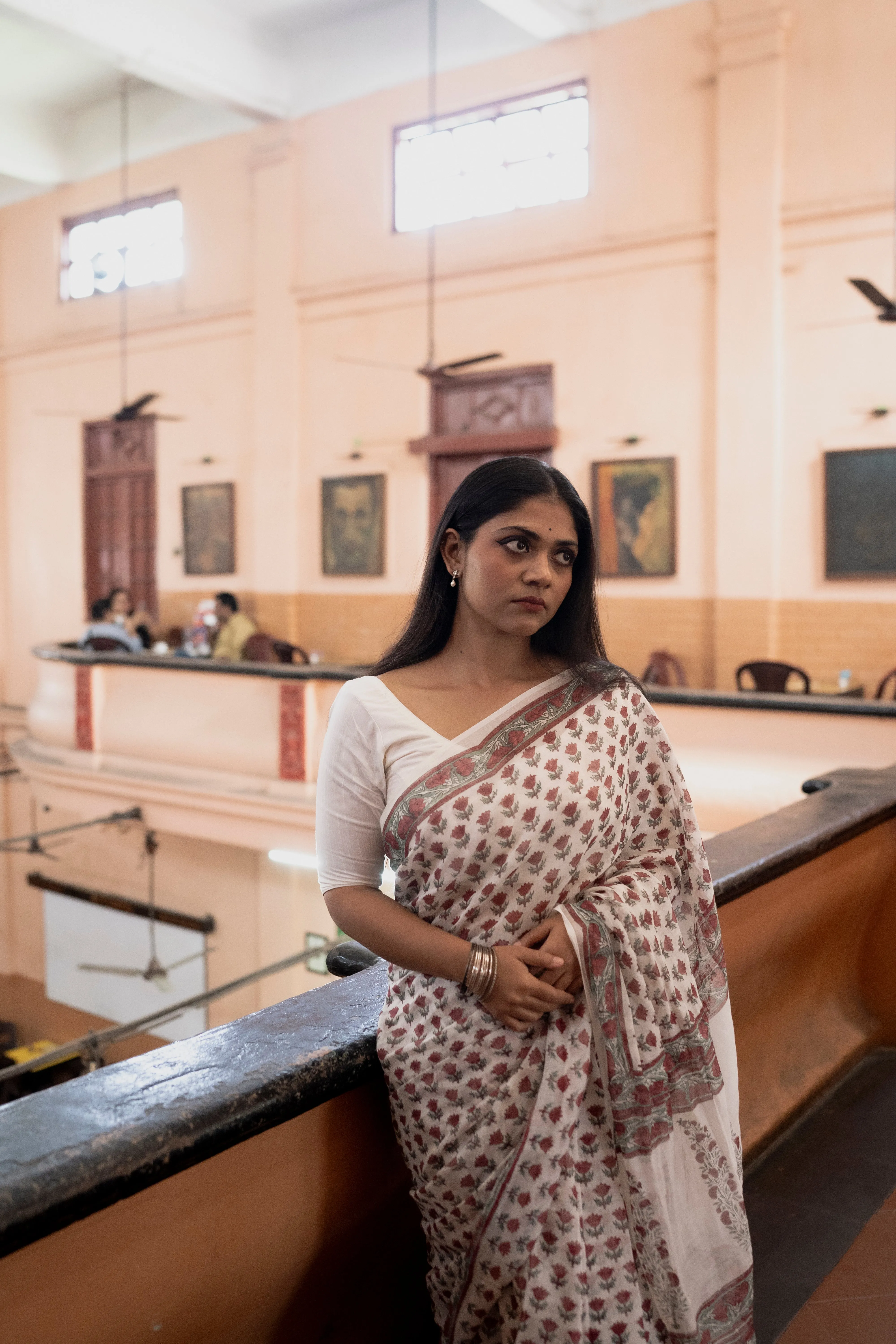 Evergreen printed Chander saree - Bagh - Pankhuri