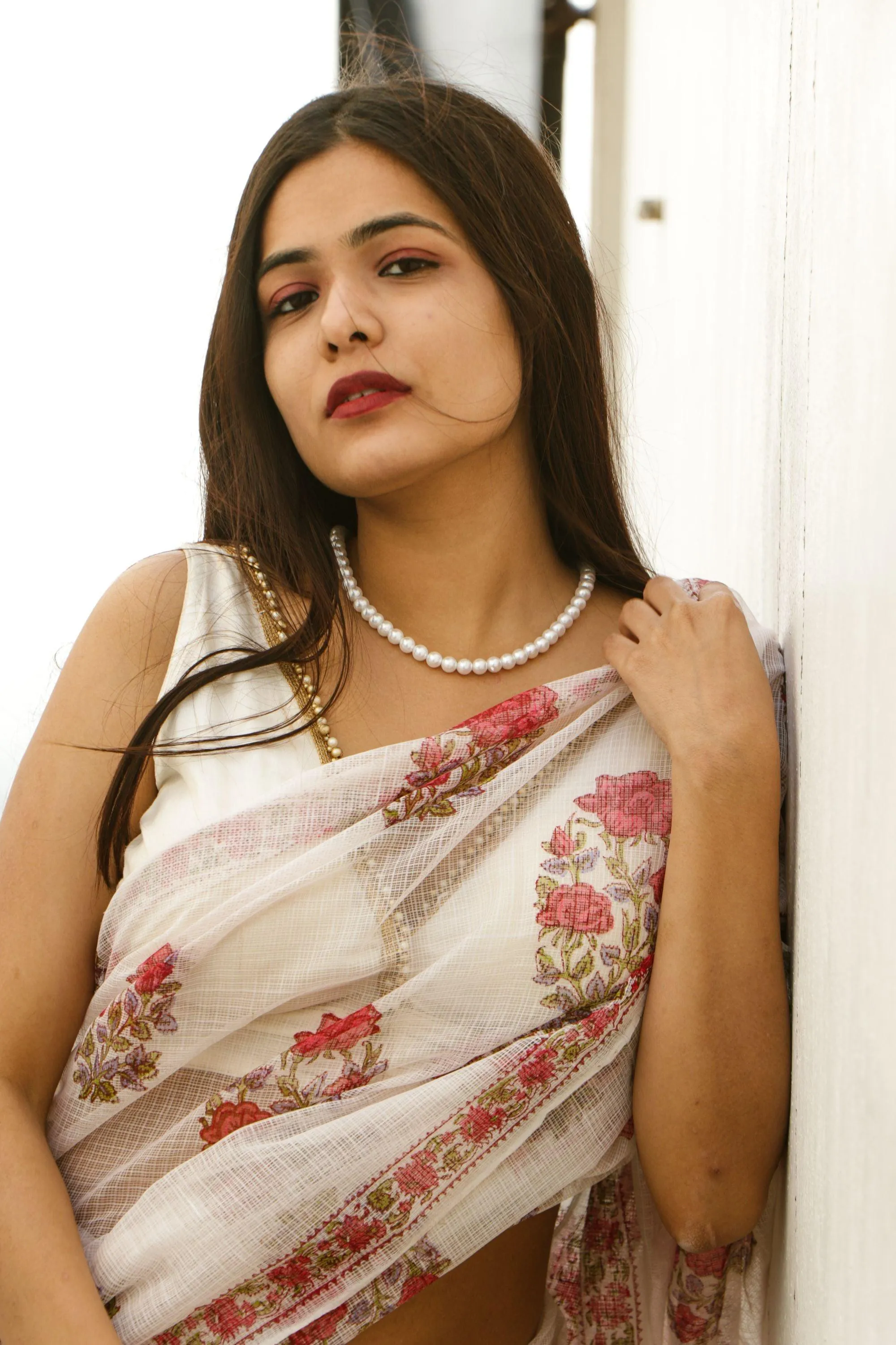 Evergreen printed Kota saree - Bagh- Gulab
