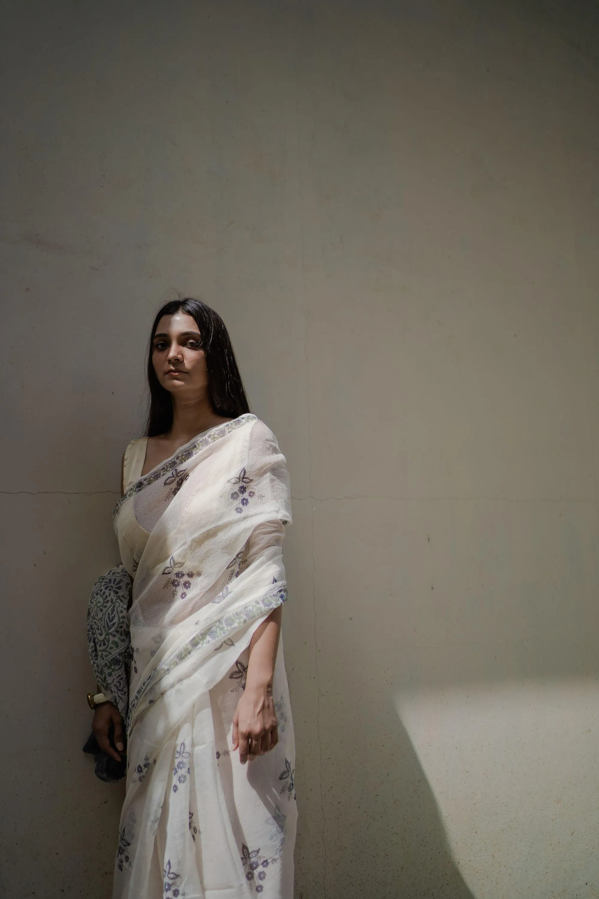 Evergreen printed Kota saree - Bagh- Malati