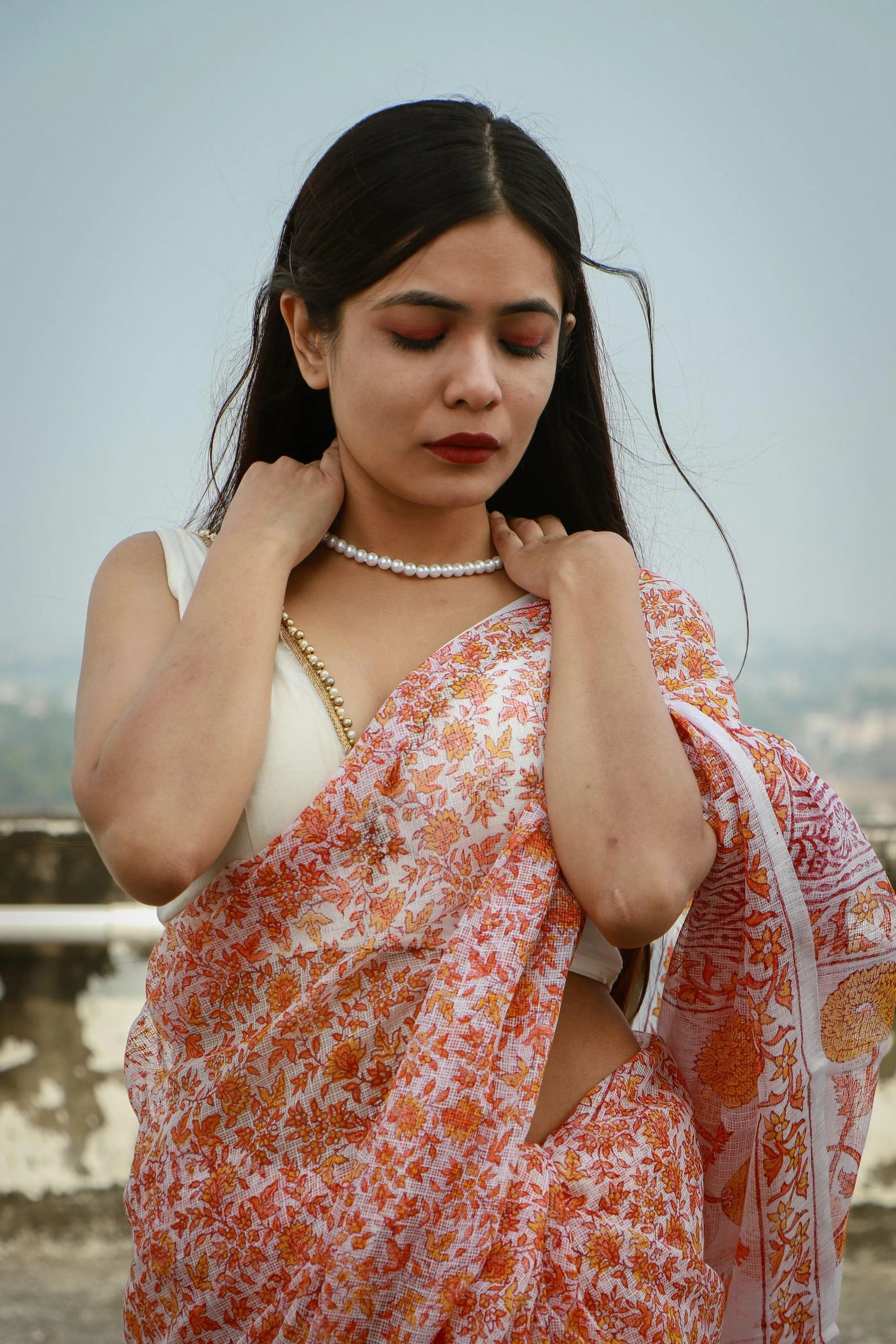 Evergreen printed Kota saree - Bagh- Paisley