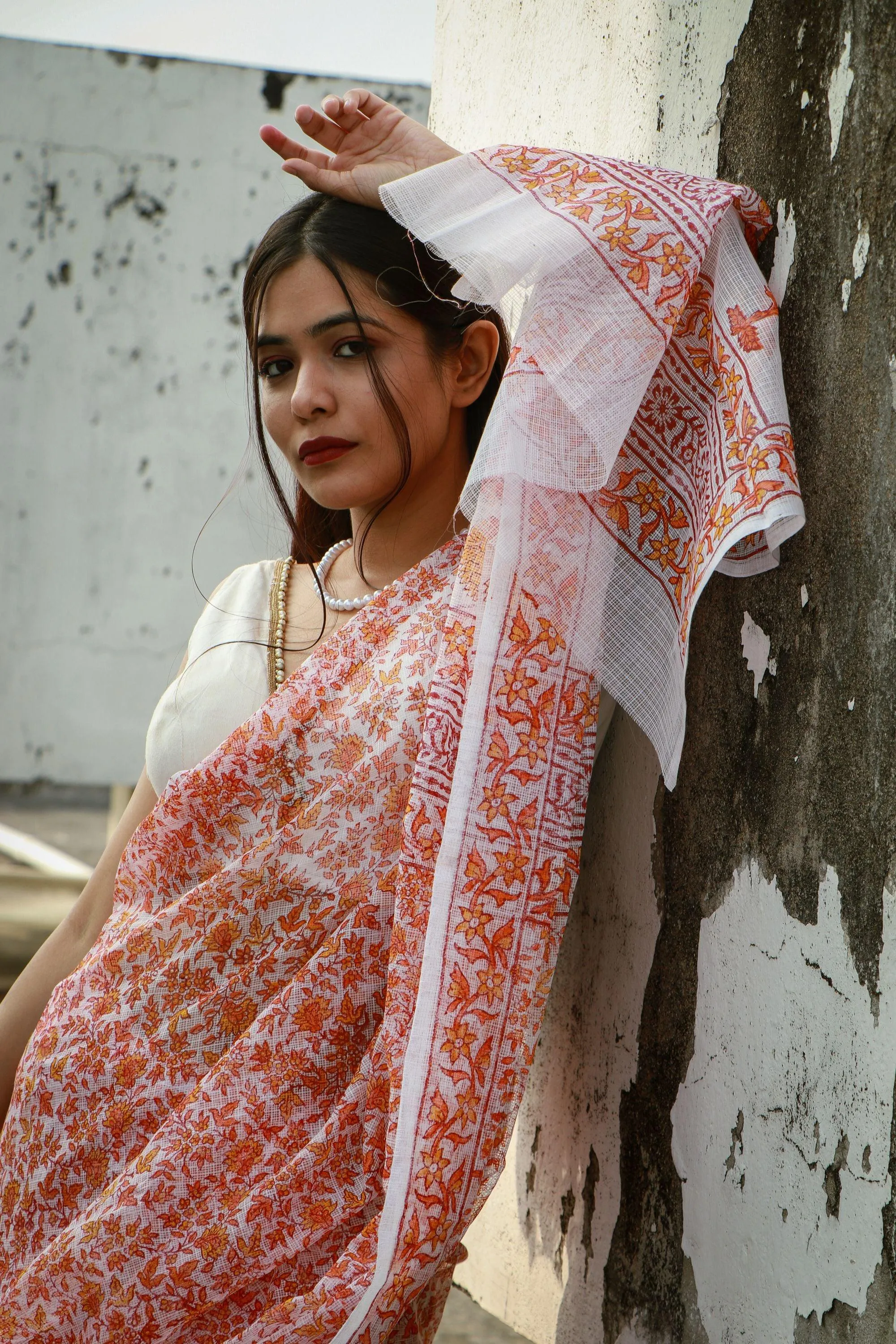 Evergreen printed Kota saree - Bagh- Paisley